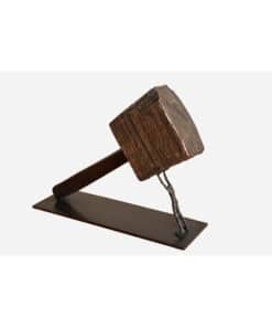 Rustic wooden sculpture artwork from The Kildare Gallery.