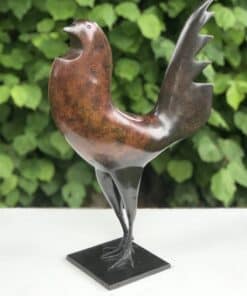 Shark sculpture by artist at The Kildare Gallery, contemporary metal art piece.