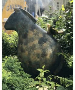 Bronze horse sculpture, garden art, decorative outdoor bronze horse figurine, art gallery display, Kildare Gallery sculpture.