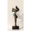 Elegant bronze sculpture of an abstract female figure at The Kildare Gallery, showcasing contemporary Irish art.
