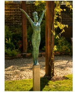 Lady with Raised Arms